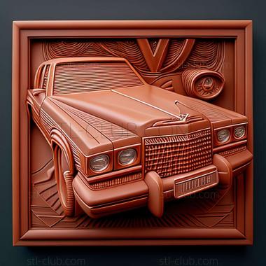 3D мадэль Cadillac Deville 1985 1993 (STL)